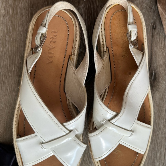 PRADA PLATFORM ESPADRILLES - EUR 40 - Picture 4 of 9